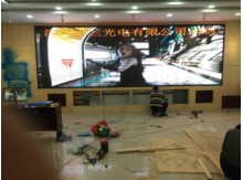 P2.5 indoor high-definition full-color displays natural guyuan city's water project 